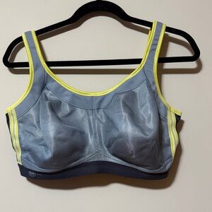 Anita Gray and Yellow Sports Bra